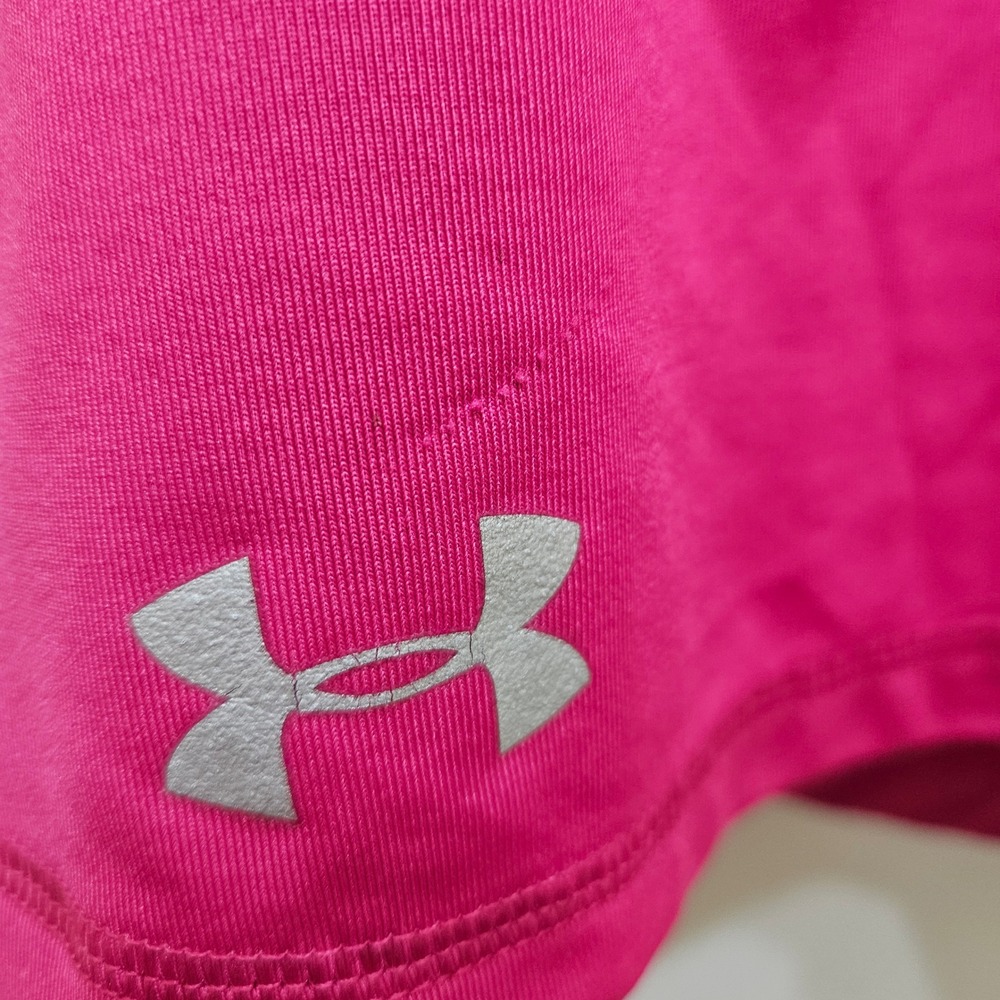 Under Armour HeatGear Athletic Skort Women's Size Large Pink Performance Skirt - Picture 3 of 8